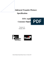 IrTran-P (Infrared Transfer Picture) Specifications