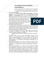 Terminologia Tisg - 2do Bimestre