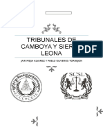 Tribunales de Camboya y Sierra Leona