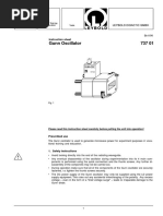 Gunn Oscillator 737 01: Instruction Sheet