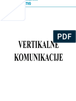 Vertikalne Komunikacije - Stavbarstvo