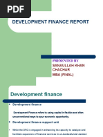 Development Finance Report