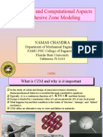 Theoretical and Computational Aspects of Cohesive Zone Modeling