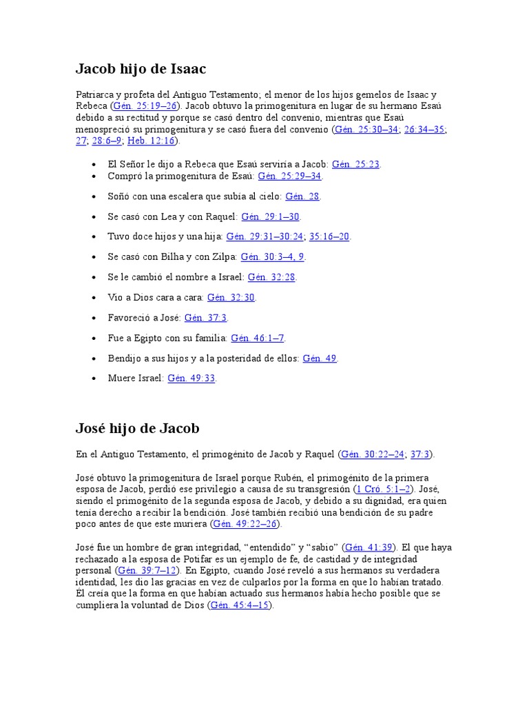 La vida y obra de Jacob, el patriarca de Israel PDF Sansón Libro