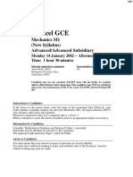 Download January 2002 QP - M1 Edexcel by Akhlak Hossain SN344515634 doc pdf