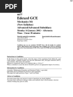 Download January 2002 QP - M1 Edexcel by Akhlak Hossain SN344515634 doc pdf