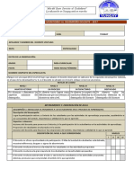 Ficha de Desempeño Docente