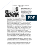 23 de Enero Fin de La Dictadura de Marcos Pérez Giménez en Venezuela