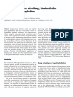 Bacterial Magnetosomes; Microbiology Biomineralization - Schüler & Frankel
