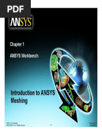 Introduction To ANSYS Introduction To ANSYS Meshing