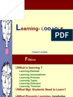  Loopholes in Learning