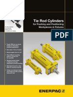 Tie Rod Cylinders: For Pushing and Positioning Workpieces & Fixtures
