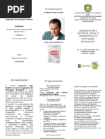 Folder Evento Letras 2013