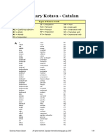Dictionary Kotava Catalan PDF