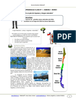 GUIA HISTORIA 5BASICO SEMANA1 Las Grandes Zonas Naturales de Chile MARZO 2013