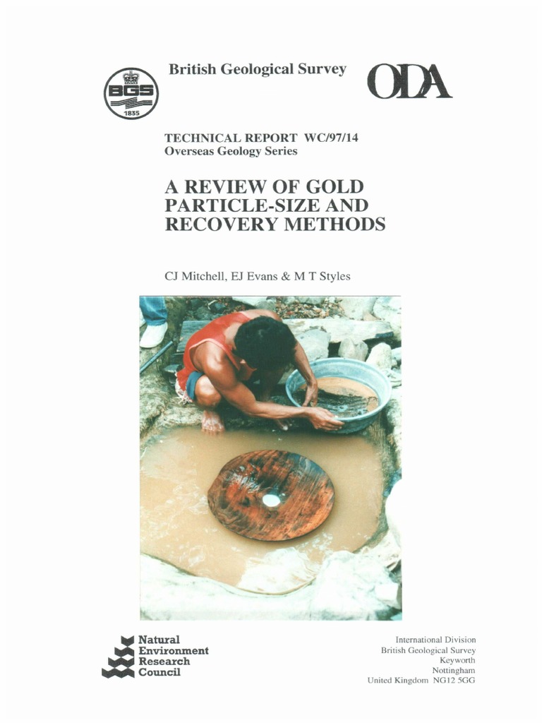 Gold Recovery Methods Review | PDF | Gold | Crystalline Solids