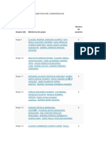 Listado de Grupos Gestion Por Competencias