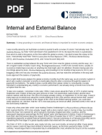 Bop - Pettis - Internal and External Balance - Carnegie Endowment for International Peace