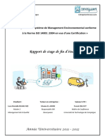 Rapport PFE Mise en place ISO 14001.pdf
