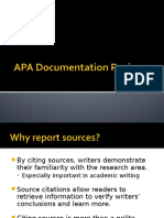 apa documentation