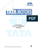 Tata Motors Case Study- AMIT KRISHNA,PATNA
