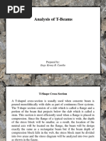 Topic 6 - Analysis of T-Beams