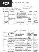 Selección y Formulacion de La Lista de Cotejo
