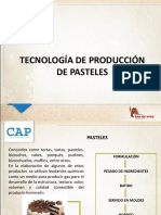 Tecnología Producción de Pasteles PDF