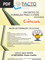 Encontro de Formação Pnaic II Etapa 15-12