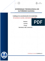 Catalogo de Caracterización de Materiales 1.1