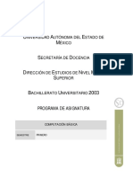 Actividades de Aprendizaje Programa de Computacion PDF