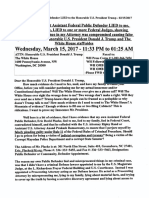 Brian D. Hill FOIA Appeal Filings: #9: Evidence To The White House Proving Public Defender Lied in Email (3) (Signed, READY To FAX)