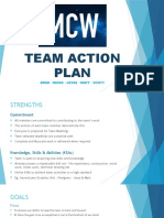 Team Action Plan