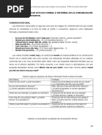 1.3 Diferenciación de Estilos Formal e Informal en La Comunicación Comercial Oral y Escrita