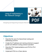 Using IP Addressing in The Network Design: Designing and Supporting Computer Networks - Chapter 6