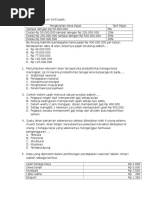 Soal UAS Ekonomi Kelas 11 (3/4)