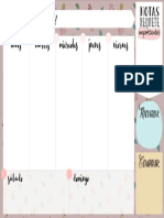 Planificador Semanal PDF