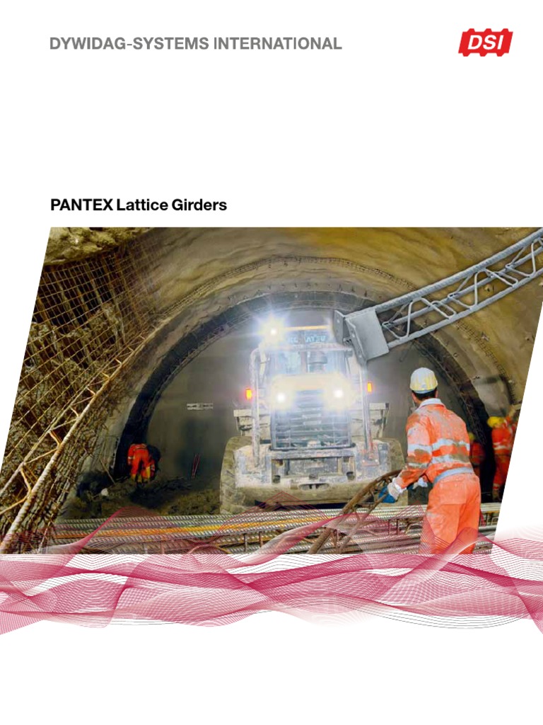 PANTEX Lattice Girders for Tunneling | PDF | Mechanical Engineering ...