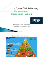 13 Pesan Dasar Gizi Seimbang