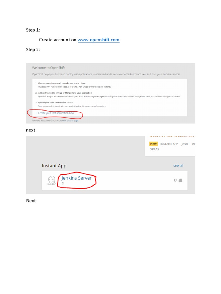OpenShift Setup Guide for Ruby Users | PDF