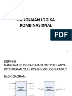 Rangkaian Logika Kombinasional