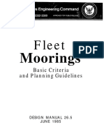 26.5 Fleet Mooring