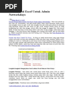 Contoh Soal Excel Untuk Admin Networkdays