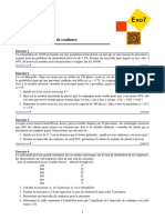 Exercices Estimation Et Intervalle de Confiance