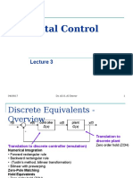 Digital Control Lecture 3