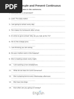 Sentence Rearrangement Exercises | PDF