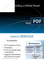 Lenovo-Building A Global Brand