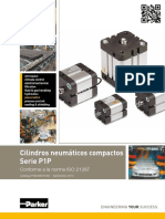 Cilindros Neumáticos Compactos Serie p1p Catálogo Pde2660tces