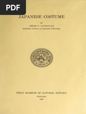 Japanese Costume