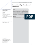 Forensic tanatology biological and legal aspects